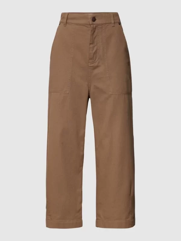 Weekend Max Mara Culotte Aus Baumwolle Modell ‚Milord‘ – Mittelbraun 3