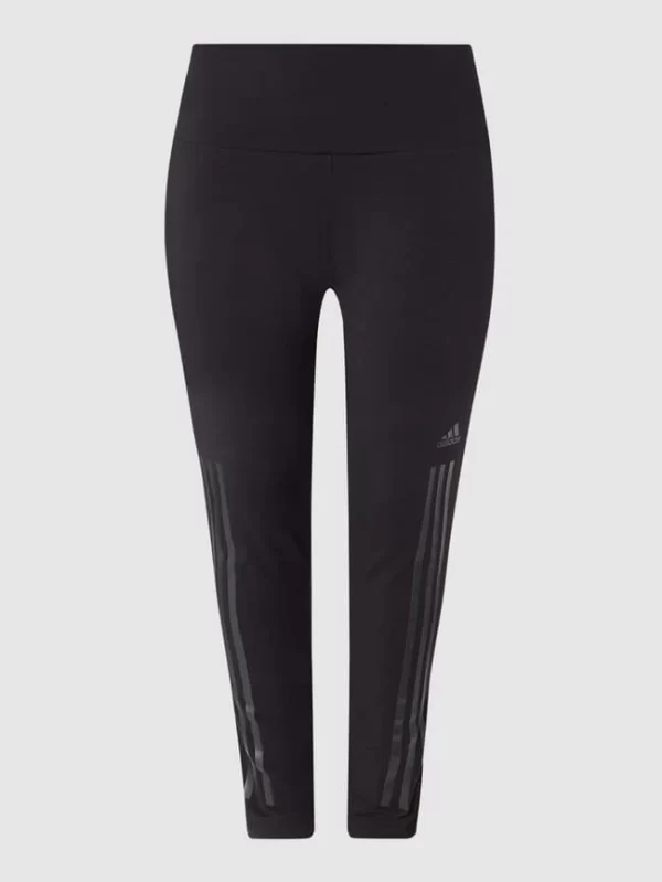 Adidas Sportswear Plus PLUS SIZE Leggings Mit Mesheinsatz – Schwarz 3