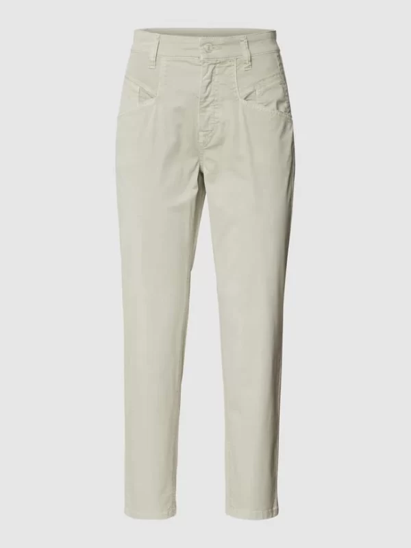 Cambio Stoffhose Mit Stretch-Anteil Modell ‚Kacie‘ – Khaki 3