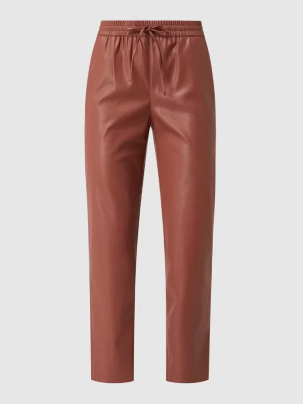 Someday Culotte In Leder-Optik Modell ‚Carilo‘ – Terrakotta 3