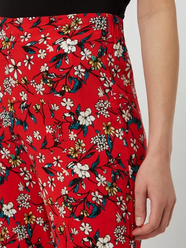 Vero Moda Culotte Aus Viskose Modell ‚Simply‘ – Rot 4