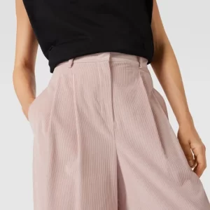 Weekend Max Mara Culotte Aus Cord Mit Bundfalten Modell ‚ACINO‘ – Hellrosa 11