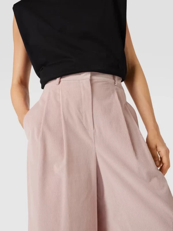 Weekend Max Mara Culotte Aus Cord Mit Bundfalten Modell ‚ACINO‘ – Hellrosa 4