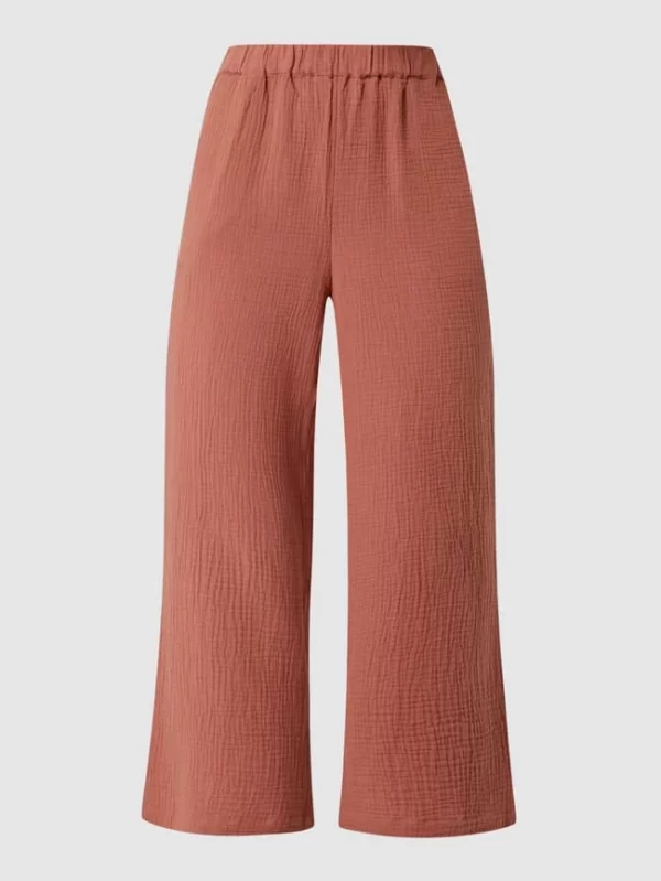 Soaked In Luxury Culotte Mit Elastischem Bund Modell ‚Viana‘ – Rostrot 3