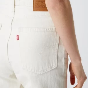 Levi’s® Slim Straight Fit High Waist Jeans Aus Baumwolle Modell ’70s™’ – Offwhite 11