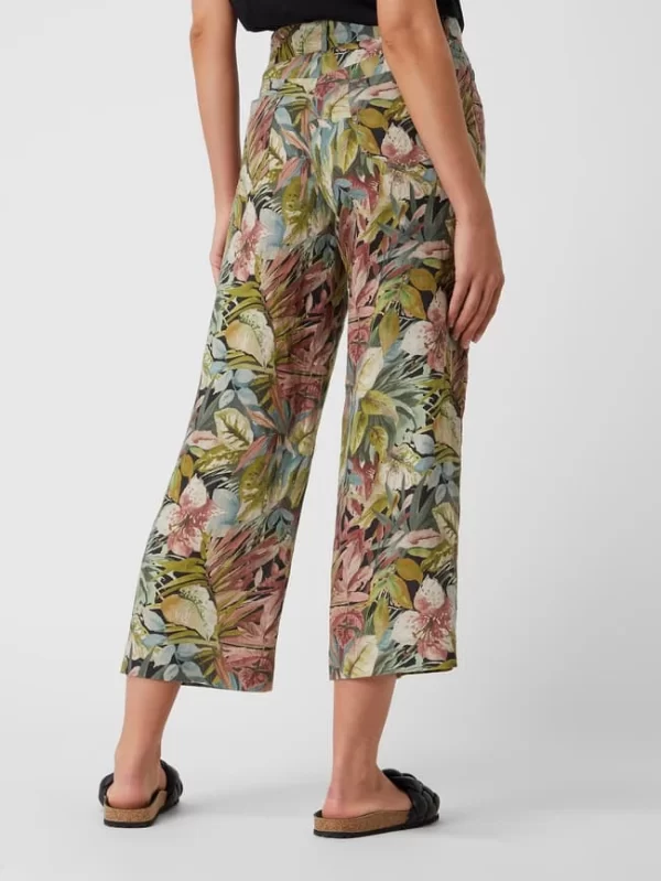 Zerres Culotte Aus Leinen – Khaki 6