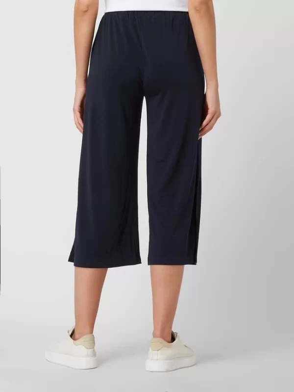Kaffe Culotte Mit Gürtel Modell ‚Malli‘ – Marineblau 6