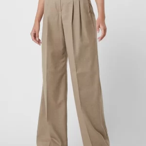 SEDUCTIVE Bundfaltenhose Aus Wollmischung Modell ‘Cercia’ – Beige 13