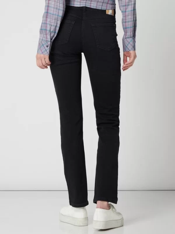 MAC Straight Fit Jeans Mit Stretch-Anteil – Dunkelblau 6