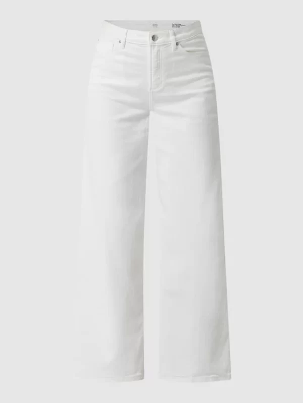Q/S Designed By High Rise Culotte Aus Denim – Ecru 3