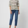 Brax Feminin Fit Cropped Jeans Mit Stretch-Anteil Modell ‘Caro’ – Blau 19