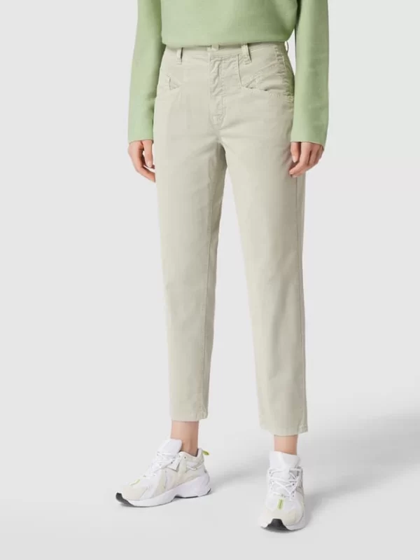 Cambio Stoffhose Mit Stretch-Anteil Modell ‚Kacie‘ – Khaki 5