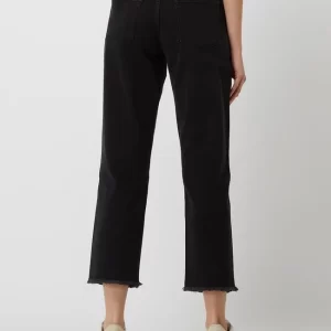 7 For All Mankind Modern Straight Fit Jeans Mit Stretch-Anteil – Schwarz 15