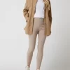 Vila Leggings Mit Karomuster Modell ‘Laura’ – Sand 19