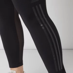 Adidas Sportswear Plus PLUS SIZE Leggings Mit Mesheinsatz – Schwarz 12