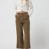 Marc O’Polo Culotte Mit Leinen-Anteil – Dunkelbraun 17