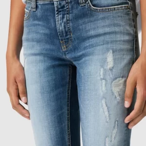 Cambio Jeans Mit Label-Patch – Blau 11