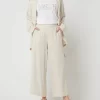 MOSS COPENHAGEN Culotte Mit Leinen-Anteil Modell ‚Mariet‘ – Beige 17