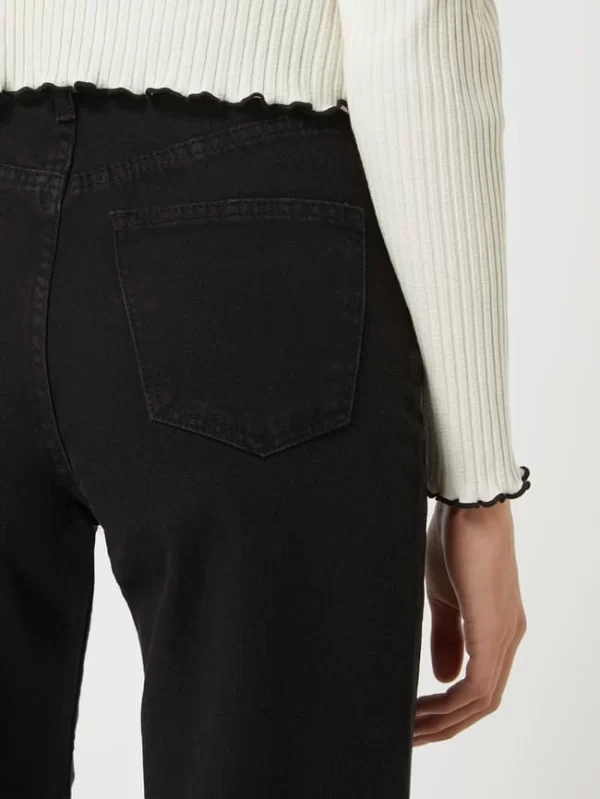 Mango Regular Fit Jeans Aus Baumwolle ‘Telma’ – Schwarz 4