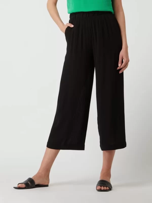 ICHI Culotte Aus Viskose Modell ‚Marrakech‘ – Schwarz 5