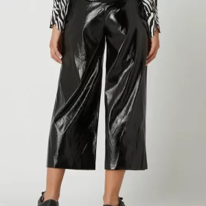 Taifun Culotte In Leder-Optik – Schwarz 15