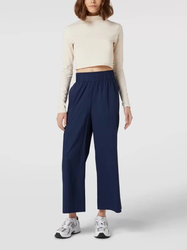 Marc O’Polo Denim Culotte Mit Elastischem Bund – Marineblau 1