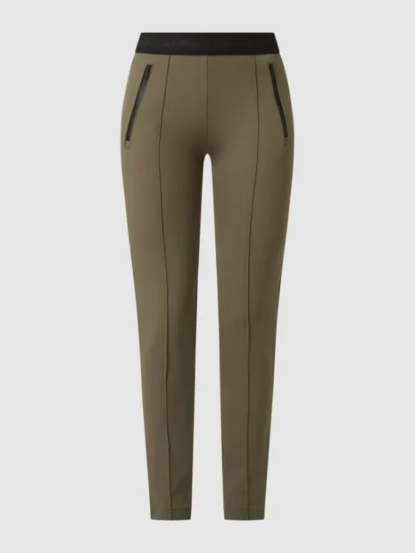 Toni Dress Regular Fit Schlupfhose Mit Stretch-Anteil Modell ‚Jenny‘ – Dunkelgrün 3