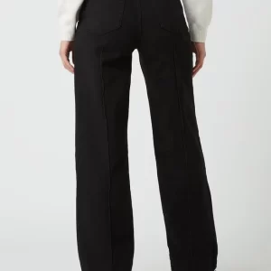 Mango High Waist Jeans Aus Baumwolle Modell ‘Priscila’ – Schwarz 15