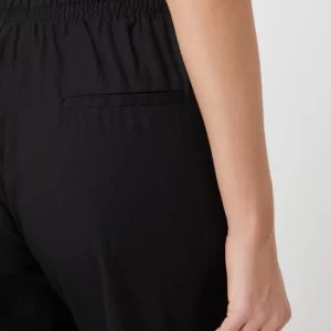 Soyaconcept Culotte Aus Leinen-Viskose-Mix – Schwarz 11