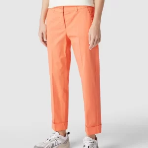Raffaello Rossi Cropped Slim Fit Chino Mit Stretch-Anteil Modell ‚Dora‘ – Orange 13