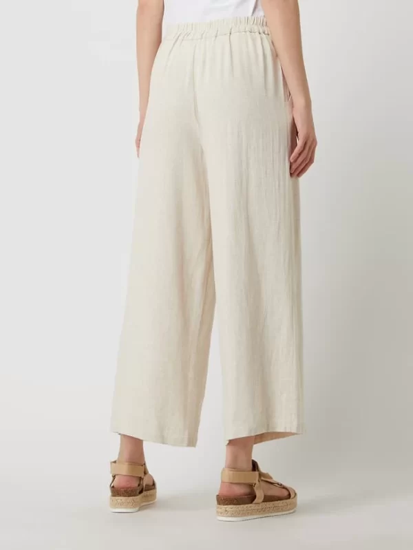 MOSS COPENHAGEN Culotte Mit Leinen-Anteil Modell ‚Mariet‘ – Beige 6