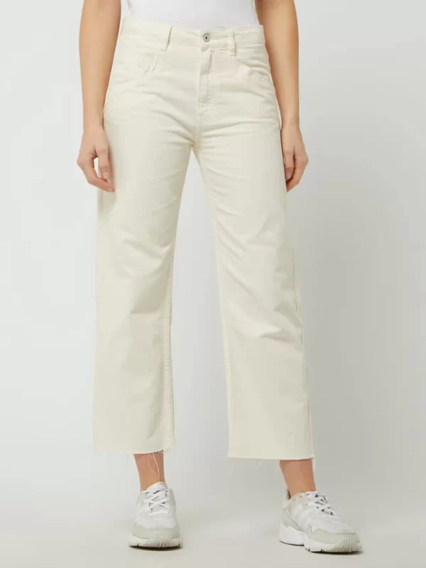 Jake*s Casual Jeans In Gerader Passform Mit Bio-Baumwolle – Beige 5