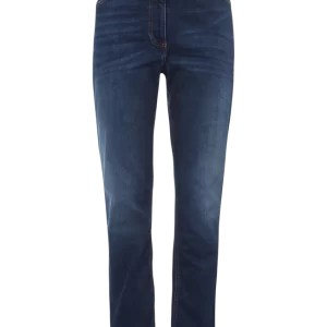 Persona By Marina Rinaldi PLUS SIZE Perfect Fit Jeans Im Used Look – Marineblau 10