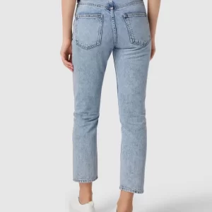 Jake*s Casual Straight Fit Jeans Aus Baumwolle – Hellblau Meliert 16