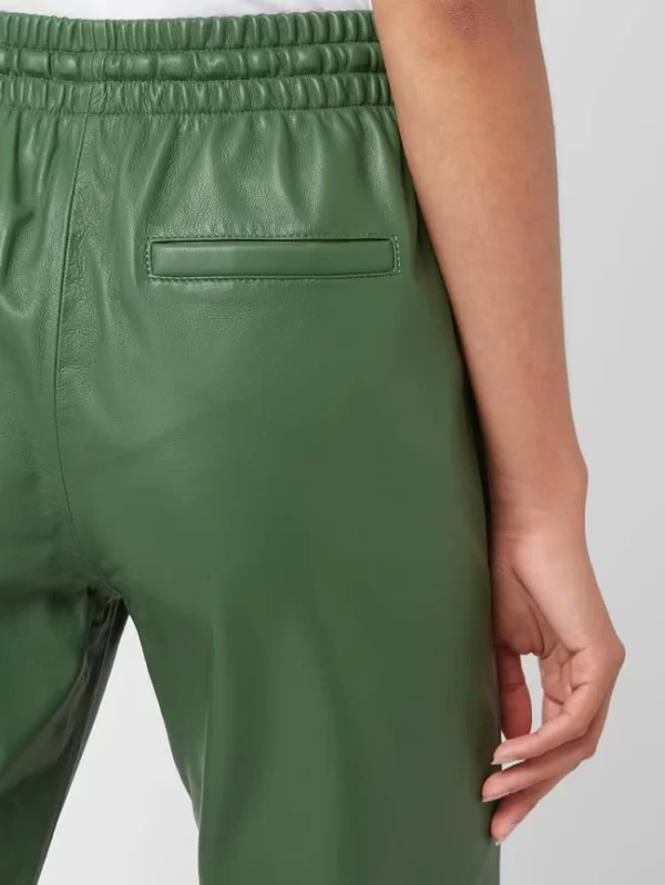 Oakwood Culotte Aus Leder Modell ‚Gift‘ – Grün 4