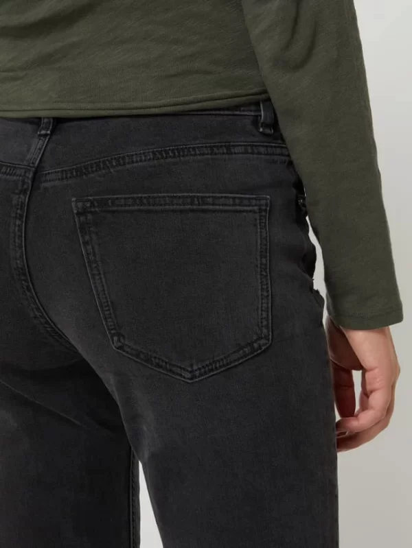 Tom Tailor Straight Fit Jeans Mit Stretch-Anteil Modell ‘Kate’ – Schwarz 4