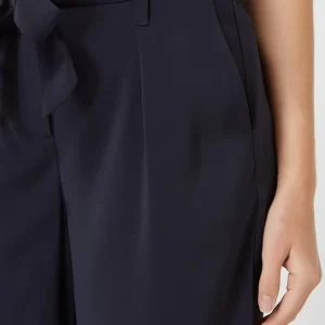 Saint Tropez Culotte Mit Bundfalten Modell ‚Andrea‘ – Marineblau 11