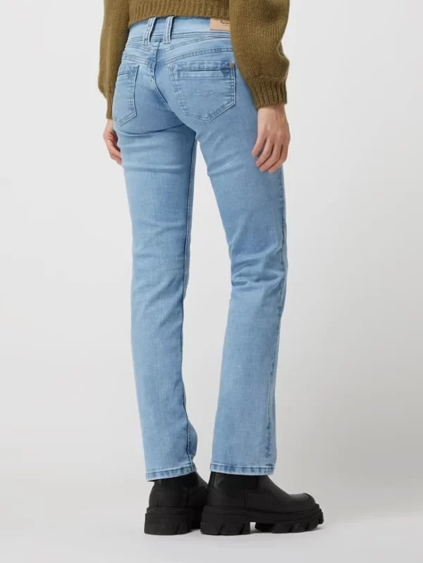Pepe Jeans Straight Fit Jeans Mit Stretch-Anteil – Hellblau 6