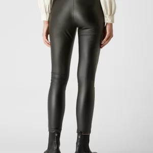 Soyaconcept Leggings In Leder-Optik – Schwarz 15