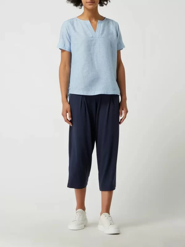 Redgreen Culotte Mit Kellerfalten Modell ‚Mabel‘ – Marineblau 1
