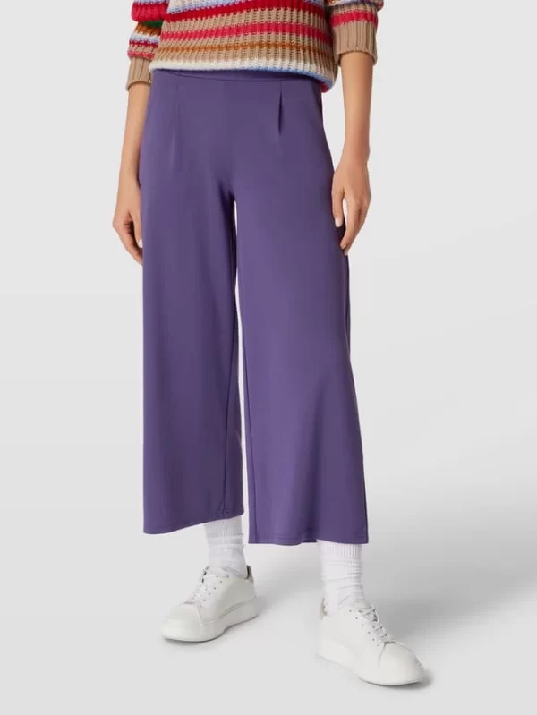 ICHI Culotte Mit Eingrifftaschen Modell ‚Kate‘ – Violett 5