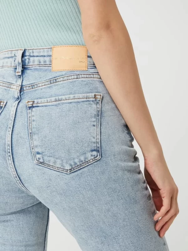 Only Straight Fit High Waist Jeans Mit Stretch-Anteil Modell ‘Emily’ – Jeans 4