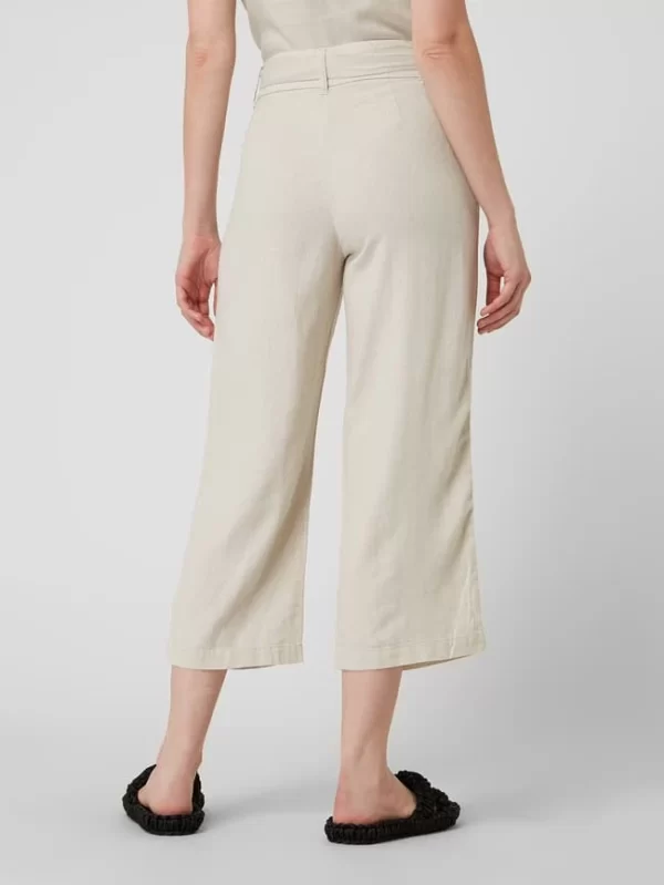 Only Culotte Aus Leinenmischung Modell ‚Caro‘ – Beige 6