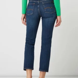 7 For All Mankind Straight Fit Jeans Aus Baumwolle – Dunkelblau 15