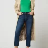 7 For All Mankind Straight Fit Jeans Aus Baumwolle – Dunkelblau 17
