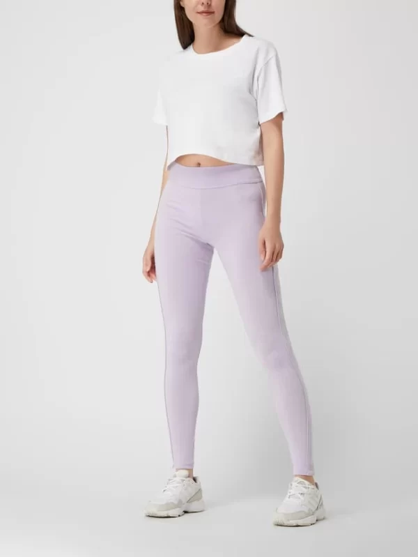 Guess Activewear Leggings Mit Logo-Streifen Modell ‘Doreen’ – Lila 1