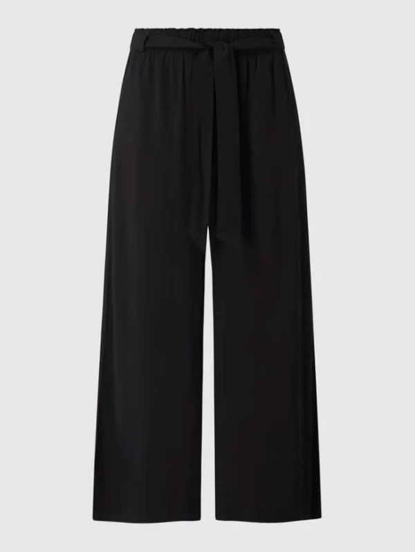 Edc By Esprit Culotte Mit Gürtel Zum Binden – Schwarz 3