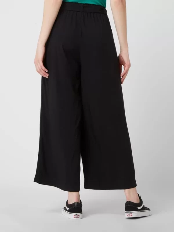 Edc By Esprit Culotte Mit Gürtel Zum Binden – Schwarz 6