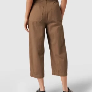 Weekend Max Mara Culotte Aus Baumwolle Modell ‚Milord‘ – Mittelbraun 15