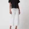 Object Culotte Aus Denim Modell ‚Marina‘ – Weiß 17